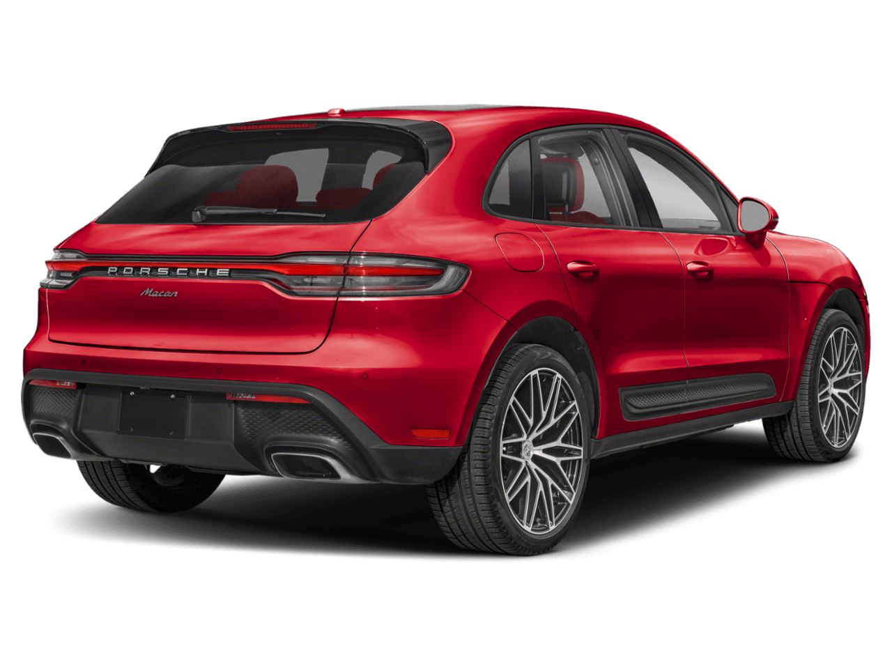 2026 Porsche Macan  - Rear 3/4, facing to the right