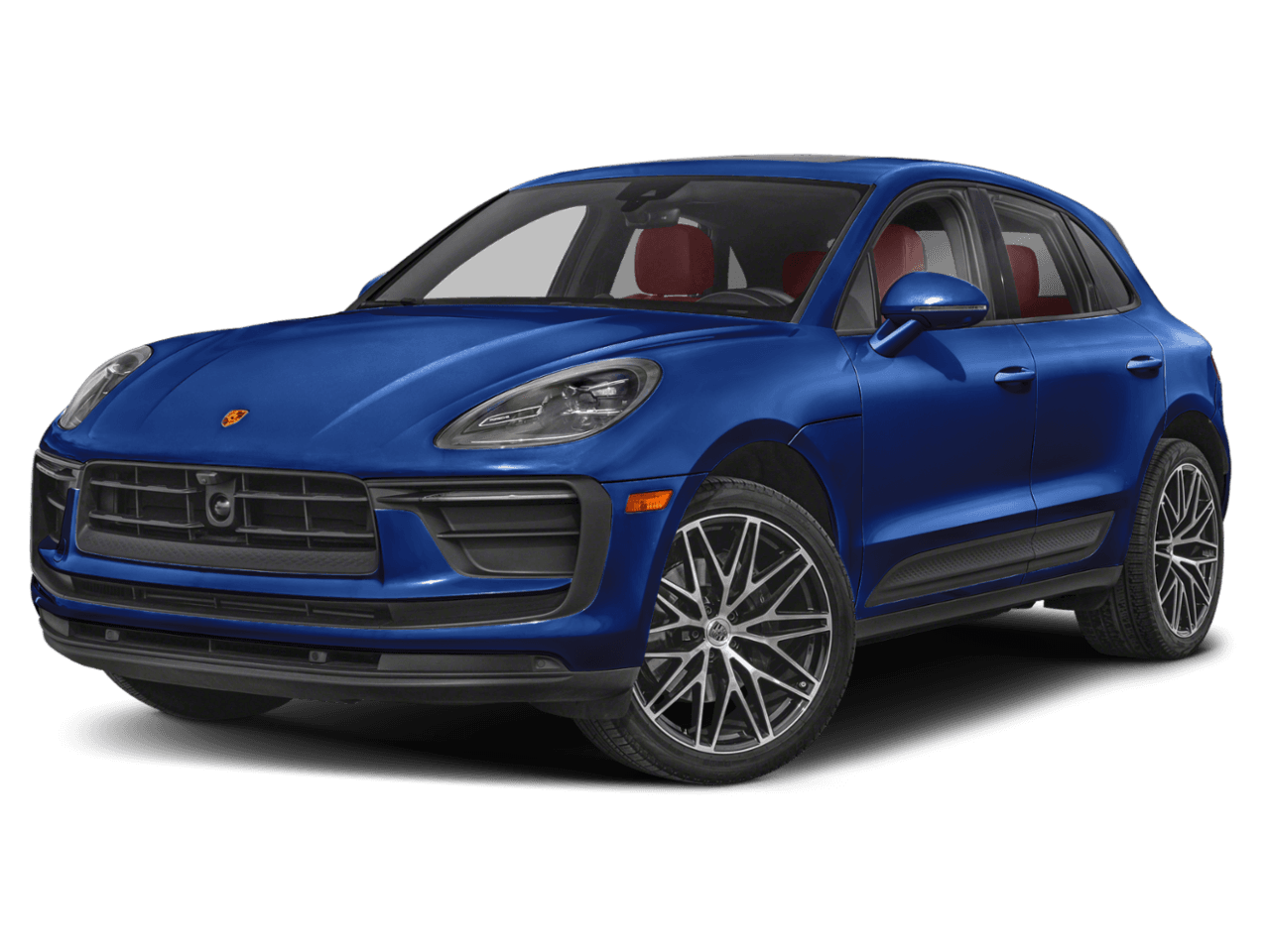 2026 Porsche Macan GTS - Front 3/4, facing to the left