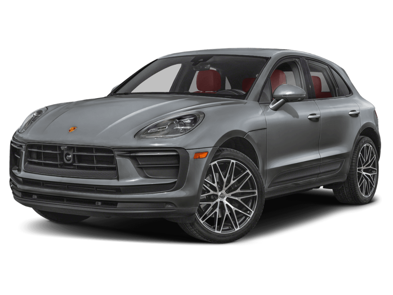2026 Porsche Macan GTS - Front 3/4, facing to the left
