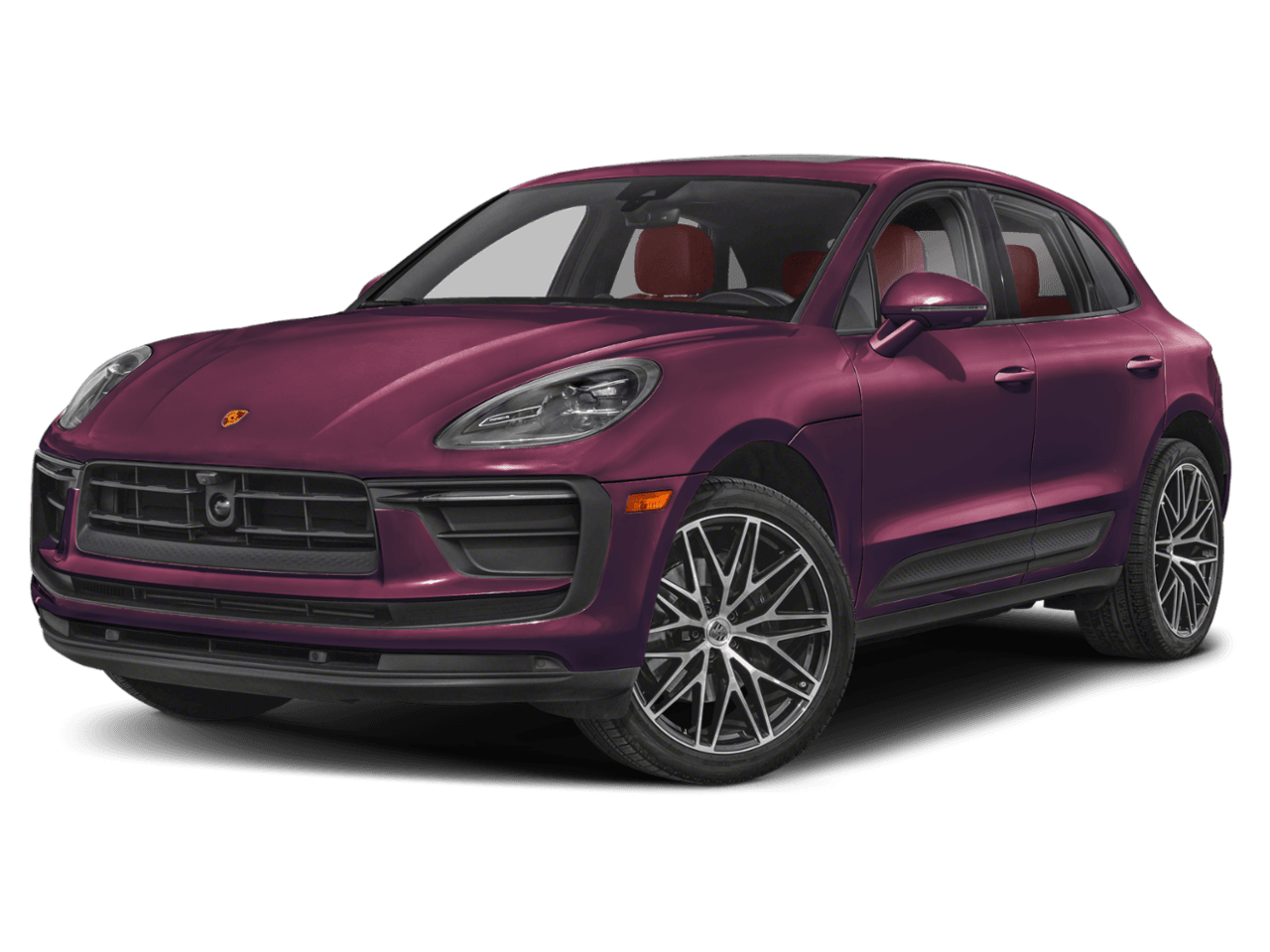 2026 Porsche Macan GTS - Front 3/4, facing to the left