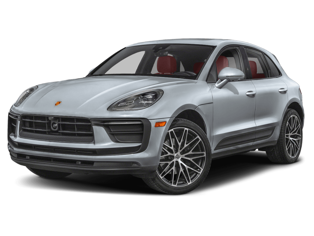 2026 Porsche Macan GTS - Front 3/4, facing to the left