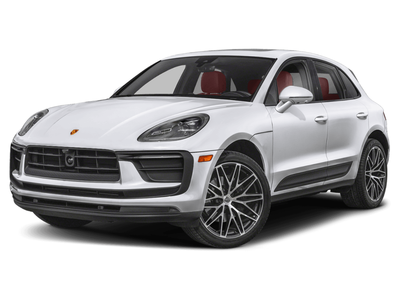 2026 Porsche Macan GTS - Front 3/4, facing to the left