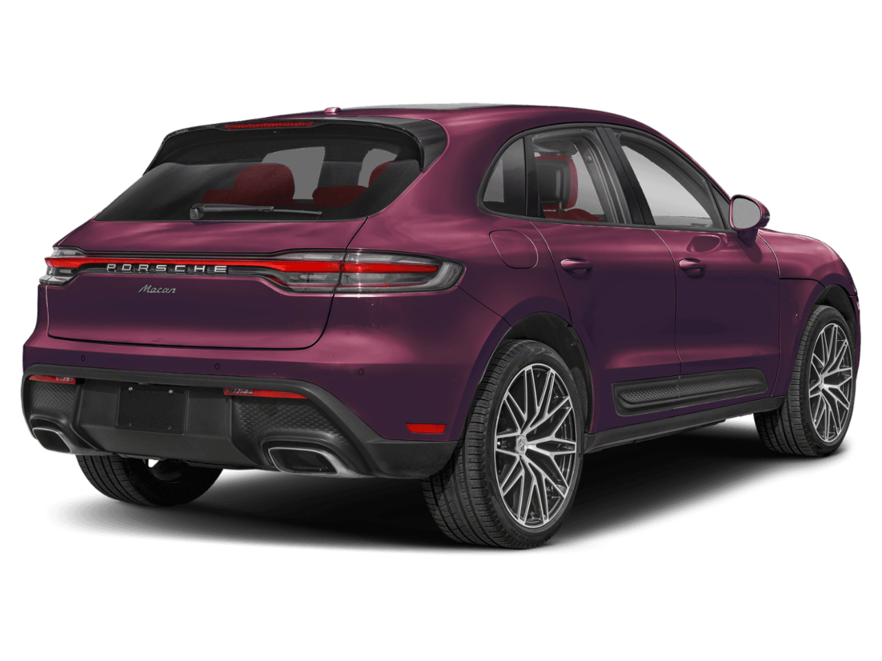 2026 Porsche Macan GTS - Rear 3/4, facing to the right