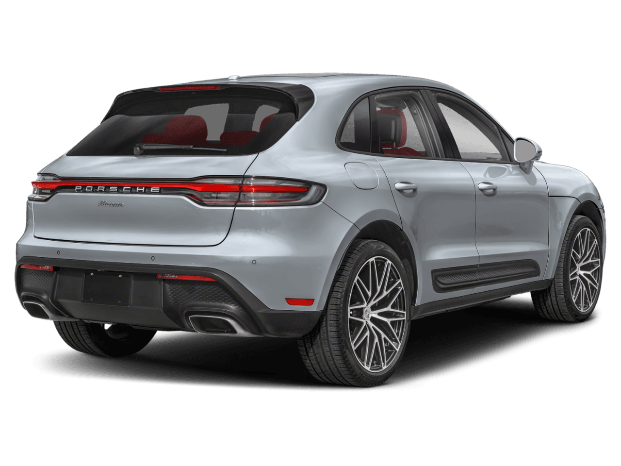 2026 Porsche Macan GTS - Rear 3/4, facing to the right