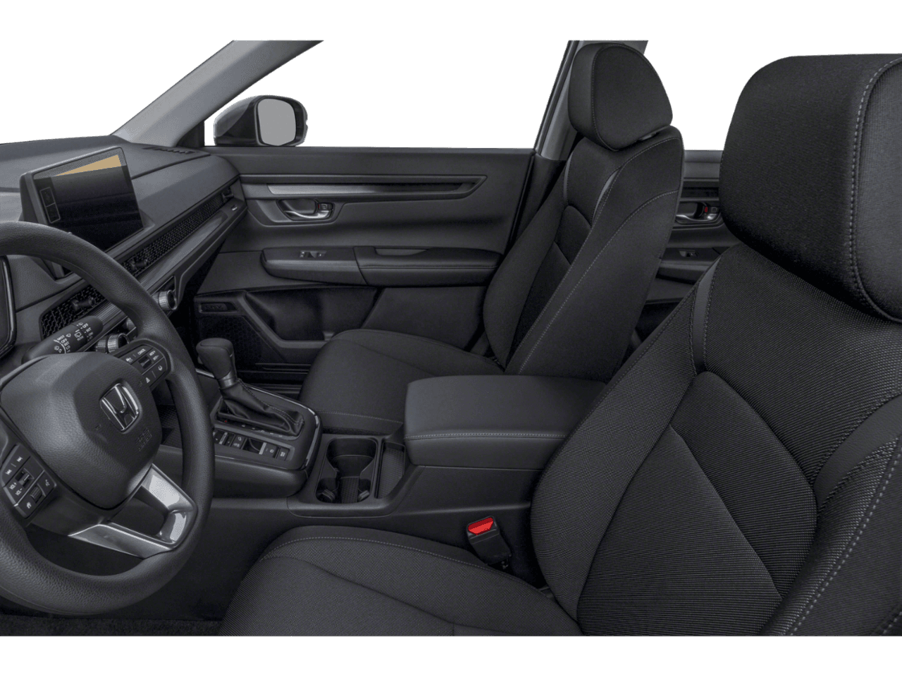 2026 Honda CR-V LX - Interior Driver's Side with Door Open, Front Seat Feature