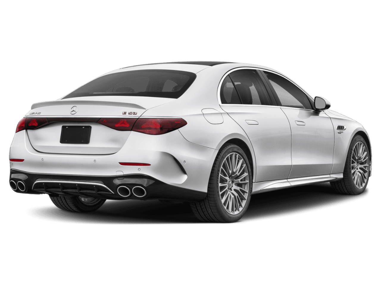 2026 Mercedes-Benz E-Class AMG E 53 E - Rear 3/4, facing to the right