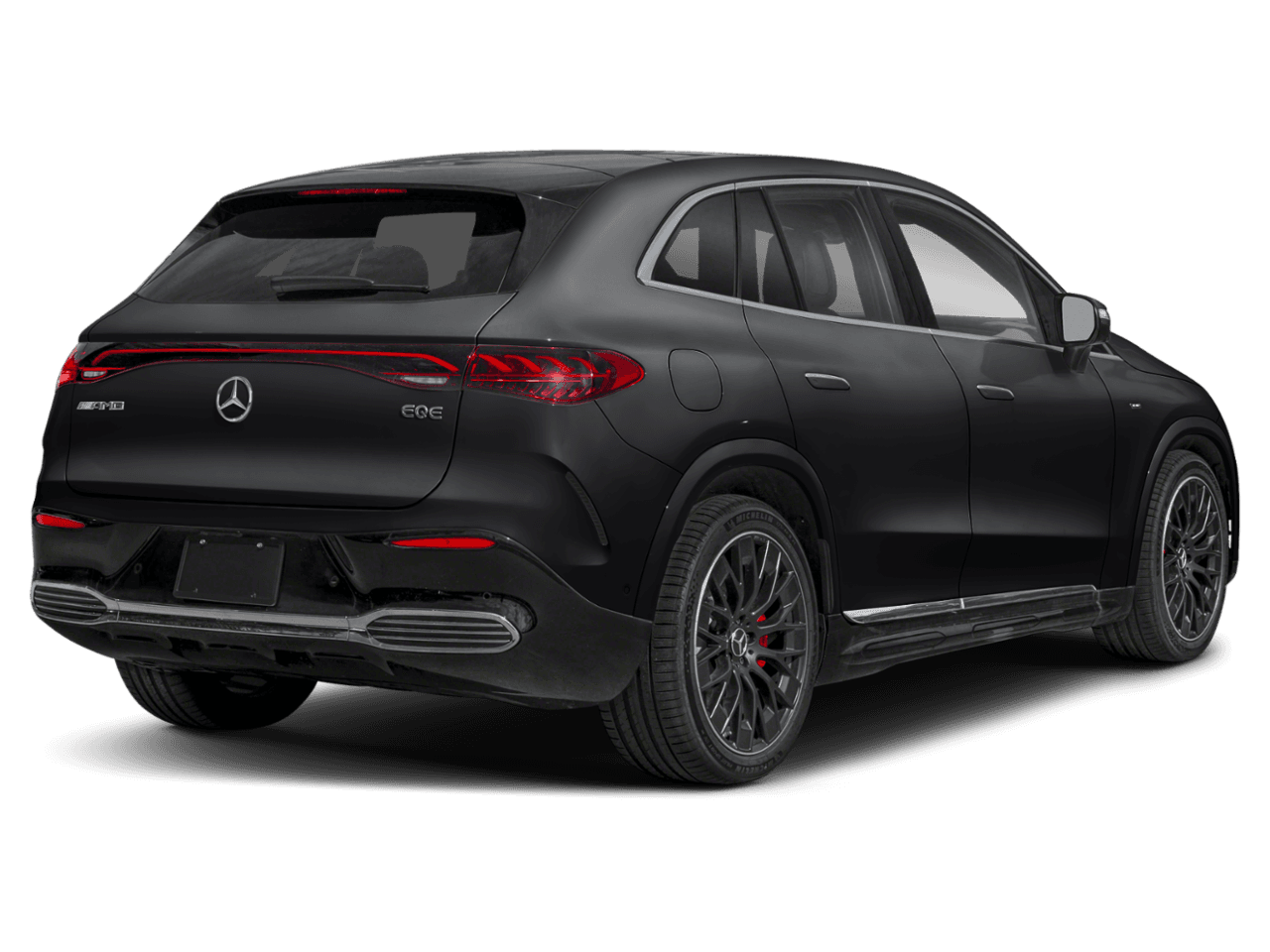 2026 Mercedes-Benz EQE AMG - Rear 3/4, facing to the right