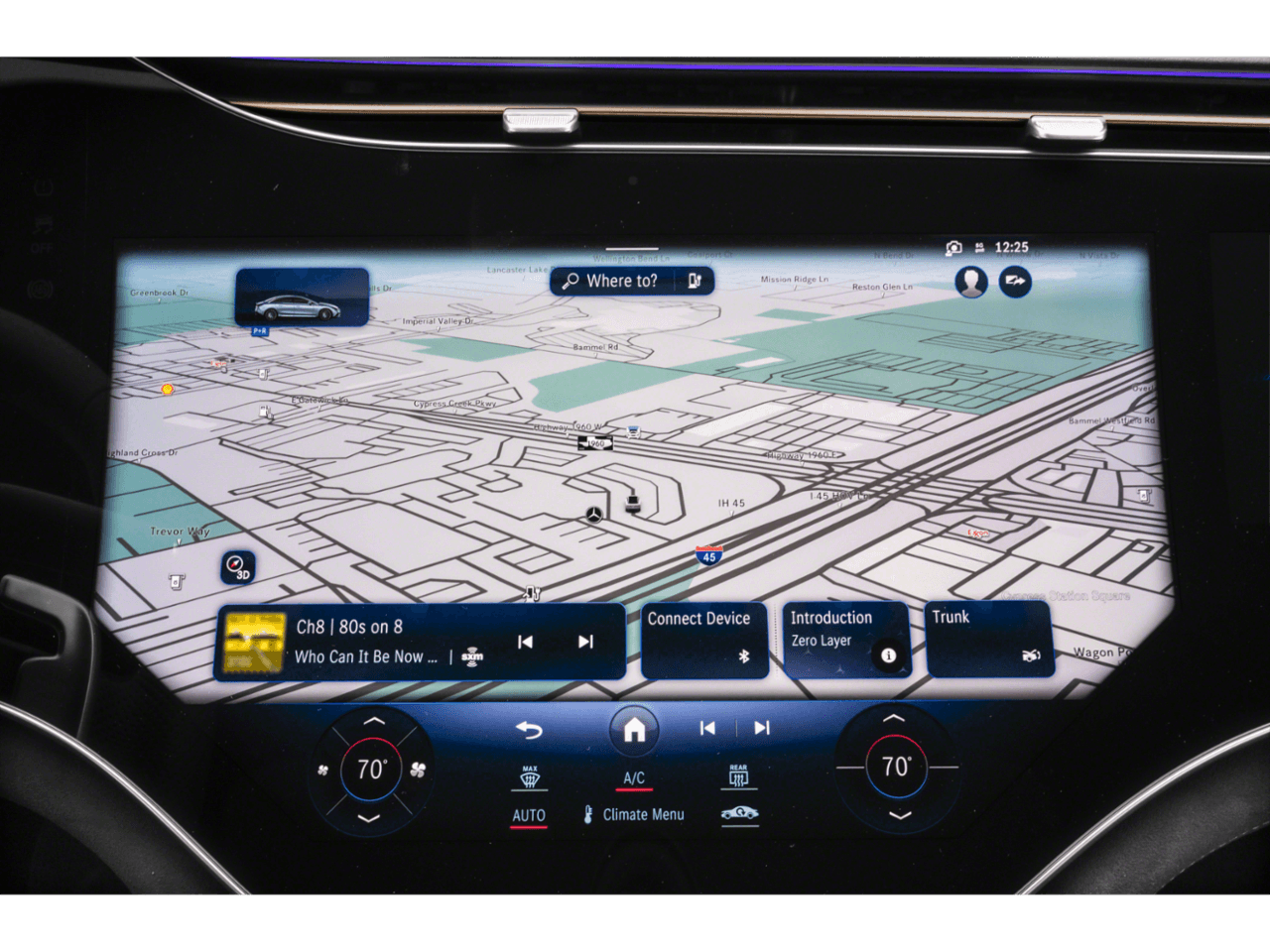 2026 Mercedes-Benz EQE AMG EQE - Interior Navigation System