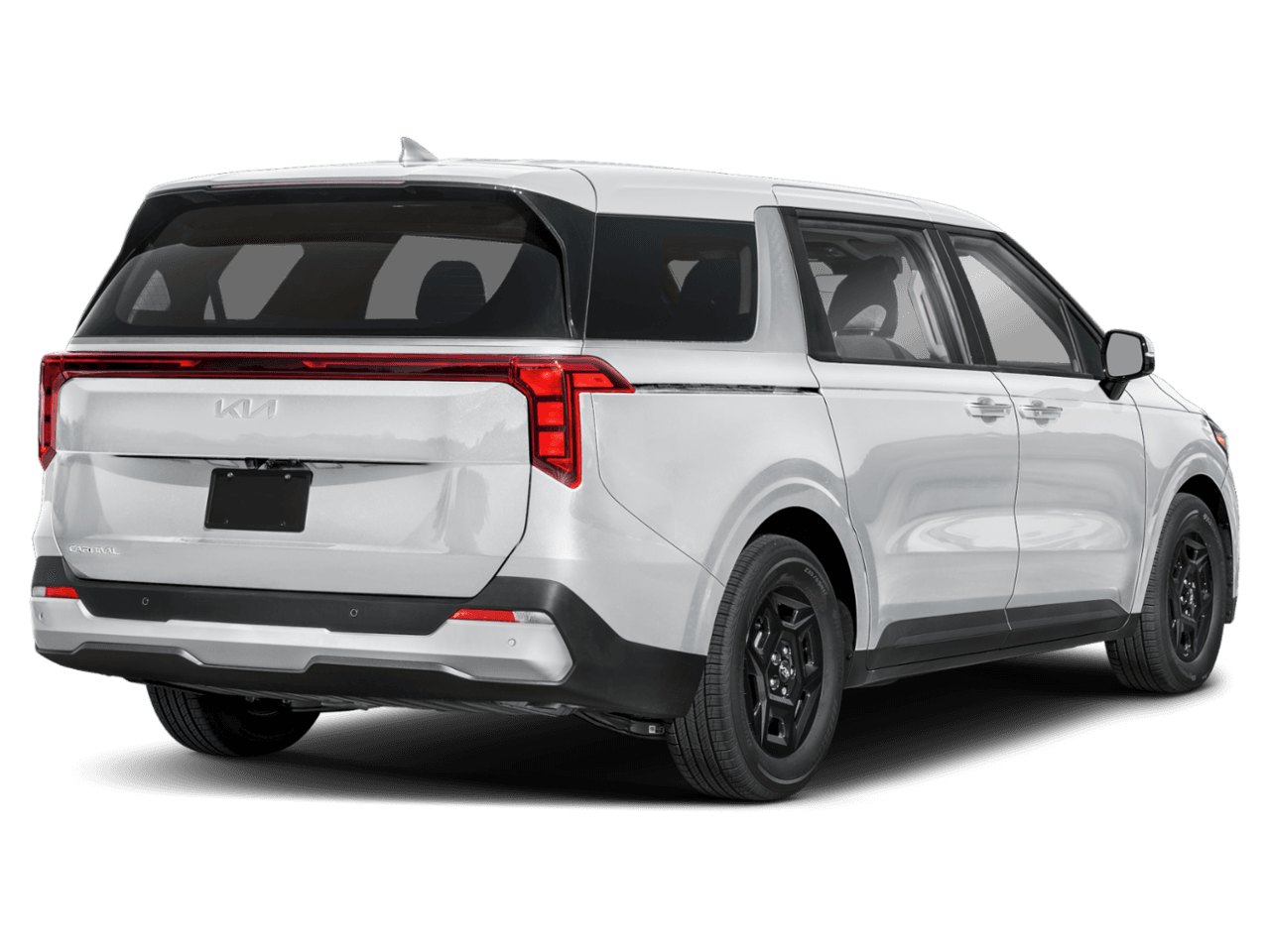 2026 Kia Carnival LX - Rear 3/4, facing to the right