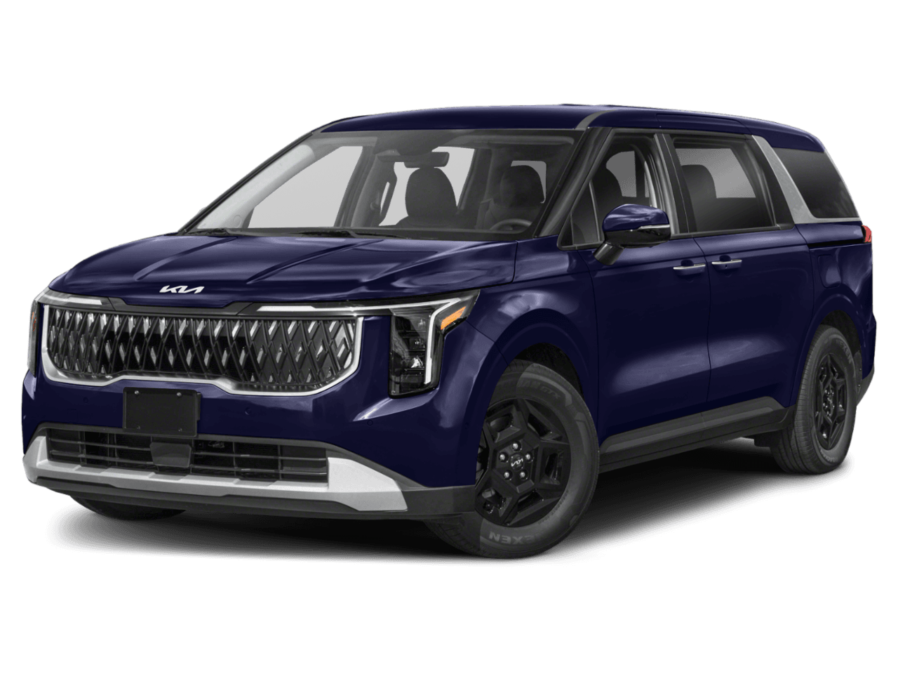 2026 Kia Carnival LXS - Front 3/4, facing to the left