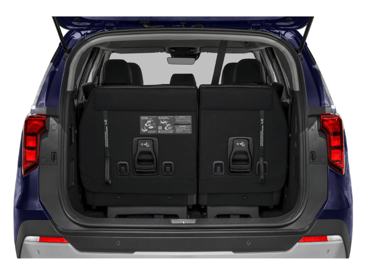 2026 Kia Carnival LXS - Interior Trunk with Hatch Open Feature