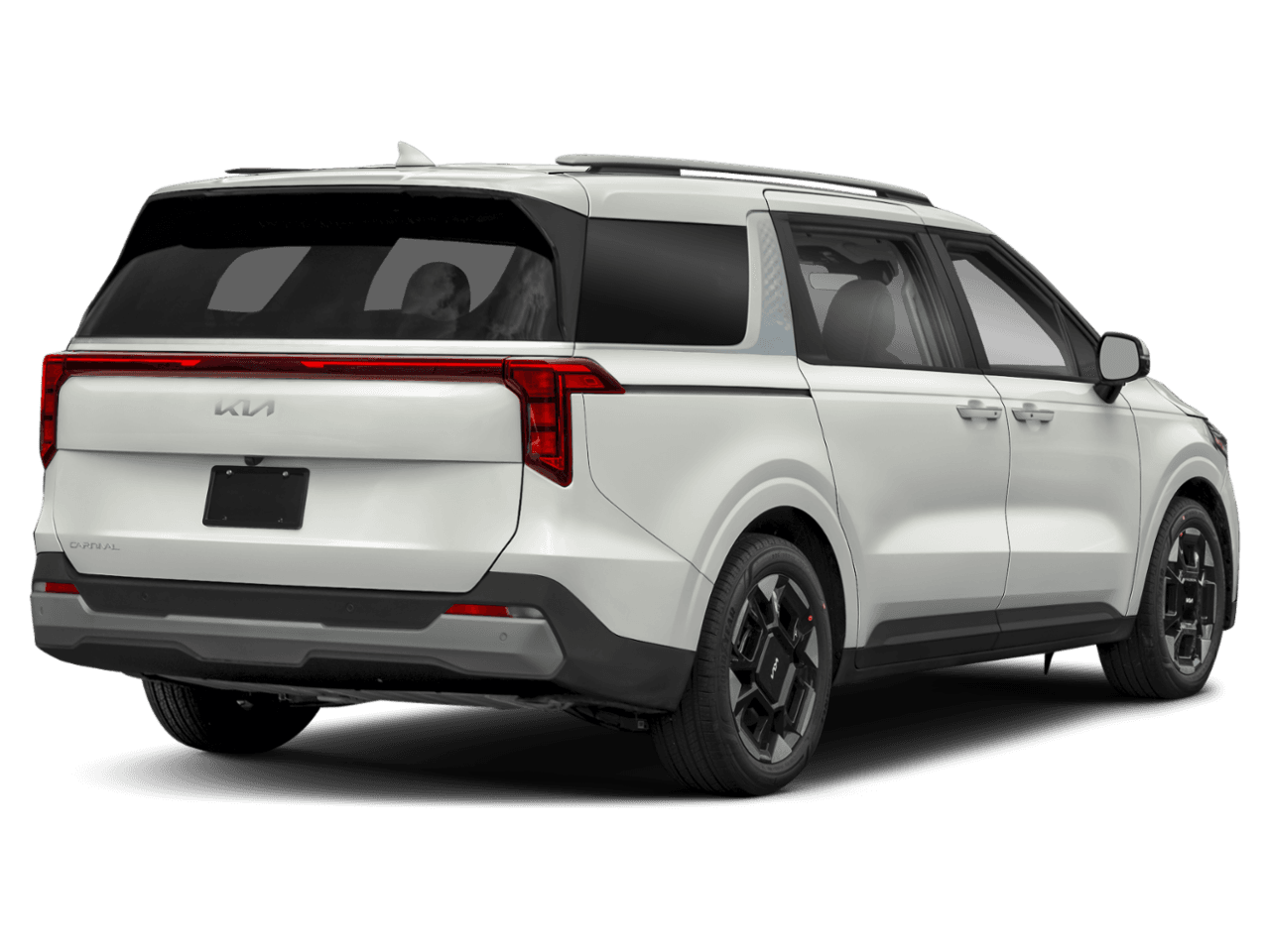 2026 Kia Carnival EX - Rear 3/4, facing to the right