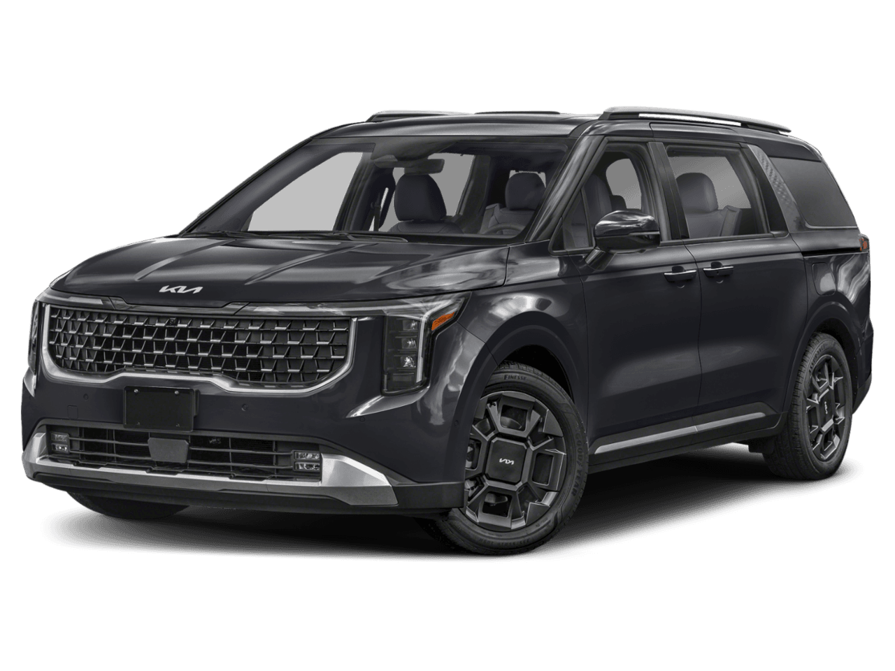 2026 Kia Carnival SX - Front 3/4, facing to the left