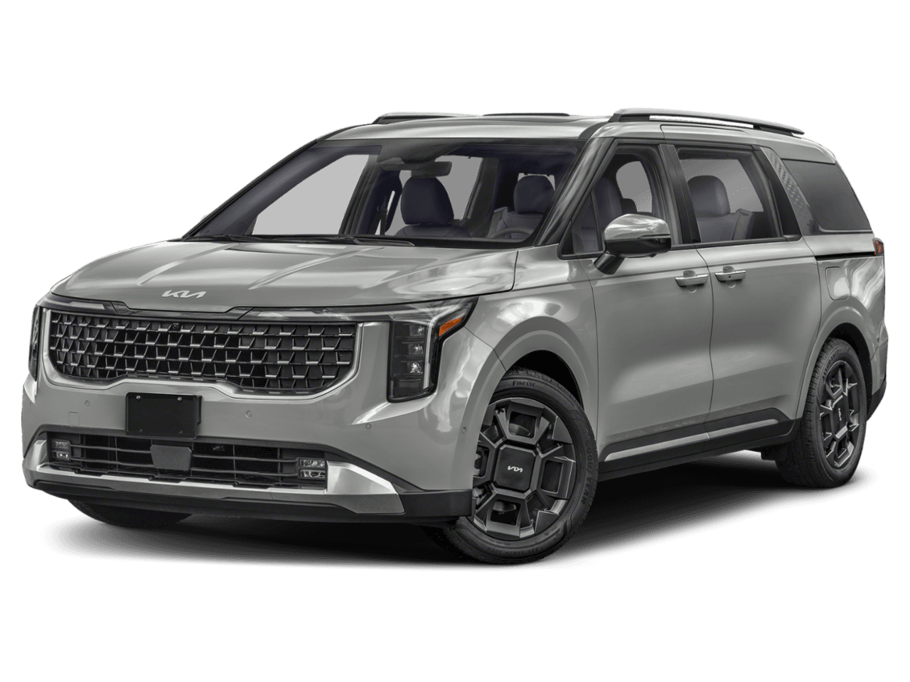 2026 Kia Carnival SX - Front 3/4, facing to the left