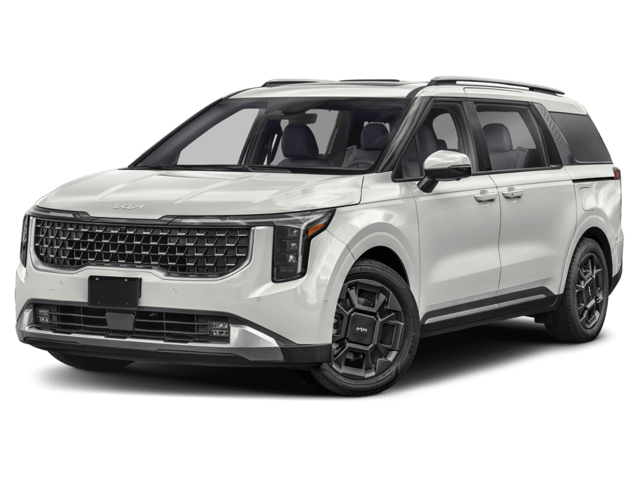 2026 Kia Carnival SX - Front 3/4, facing to the left