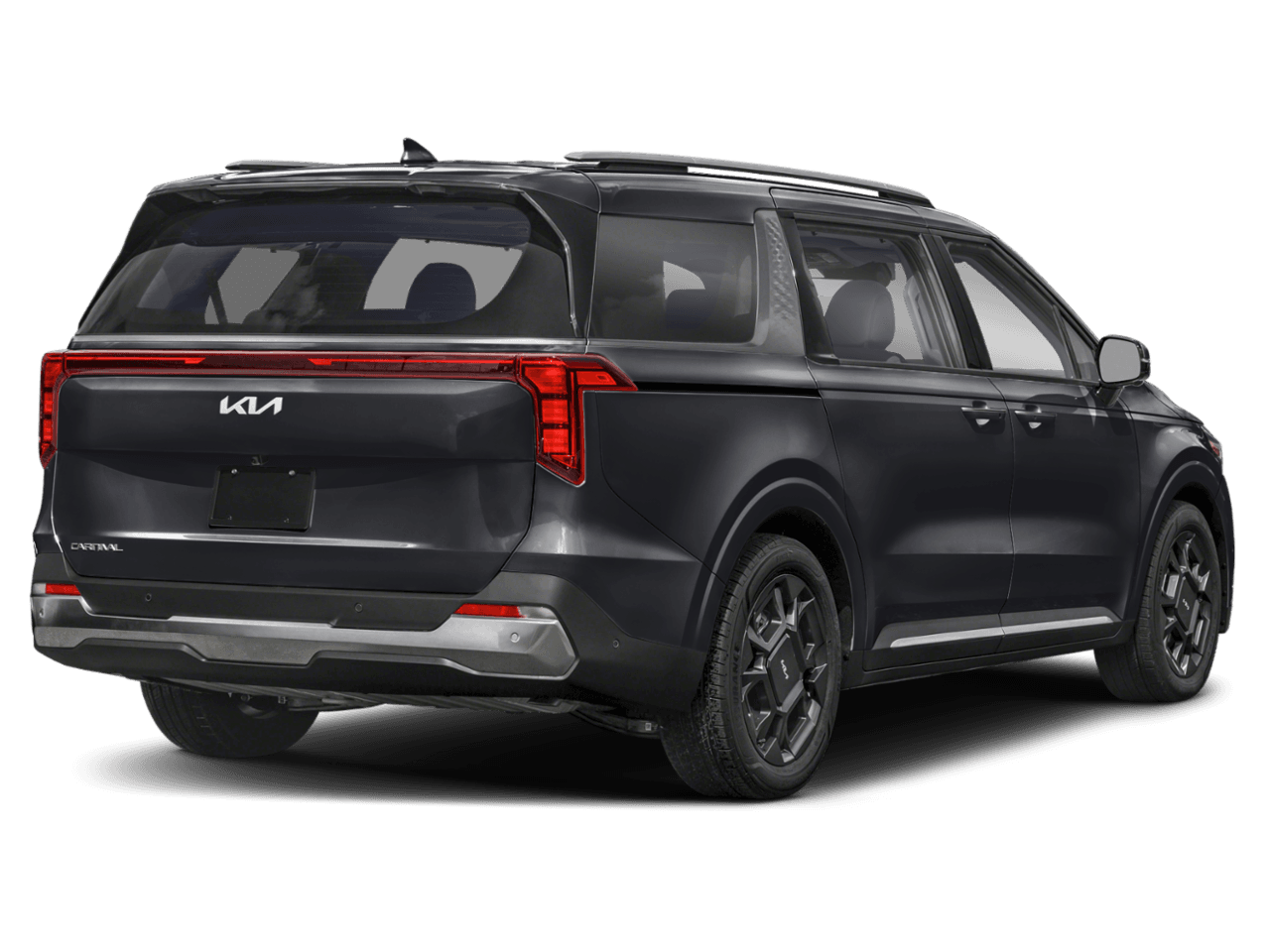 2026 Kia Carnival SX - Rear 3/4, facing to the right