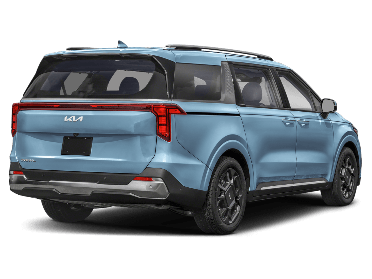 2026 Kia Carnival SX - Rear 3/4, facing to the right