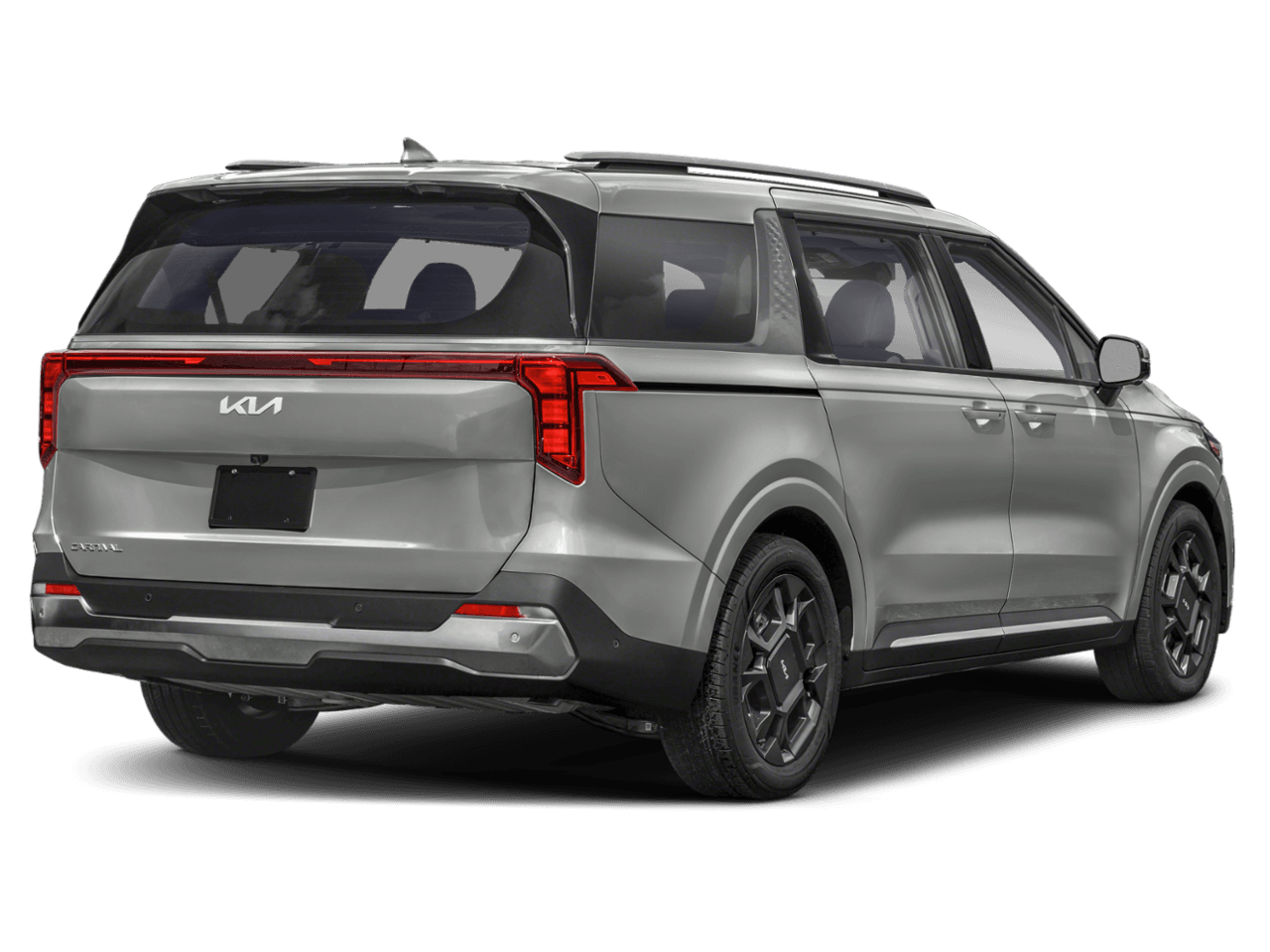 2026 Kia Carnival SX - Rear 3/4, facing to the right