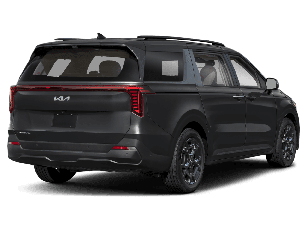 2026 Kia Carnival SX - Rear 3/4, facing to the right
