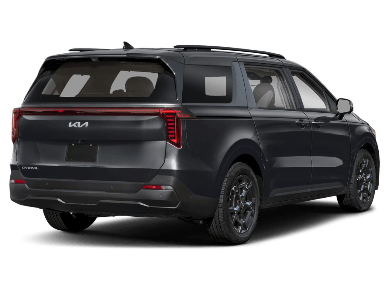 2026 Kia Carnival SX - Rear 3/4, facing to the right
