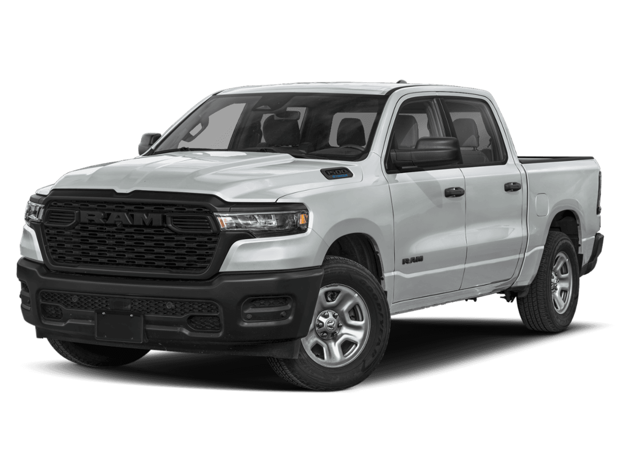 2026 Ram 1500 Express - Front 3/4, facing to the left