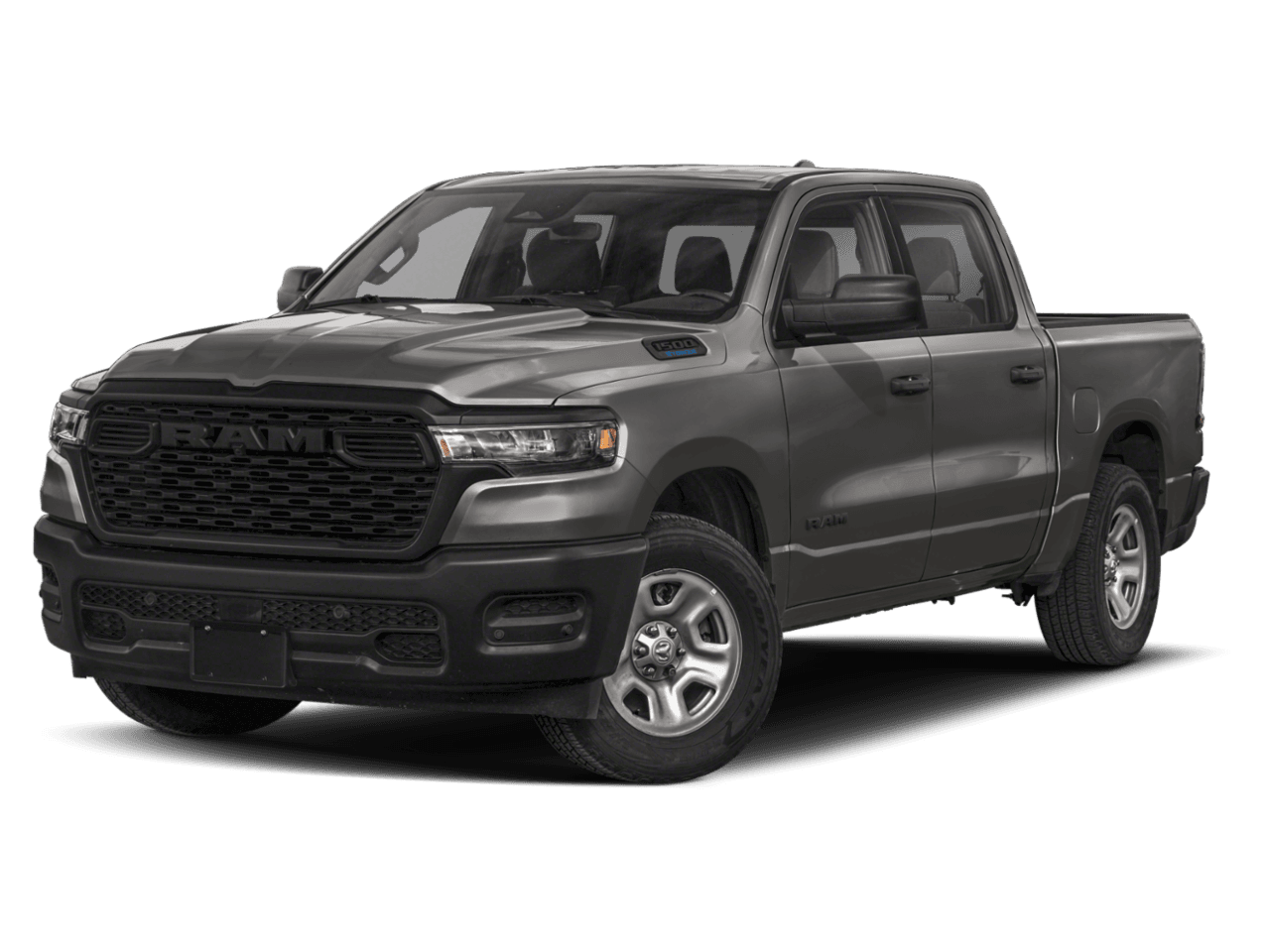 2026 Ram 1500 Express - Front 3/4, facing to the left