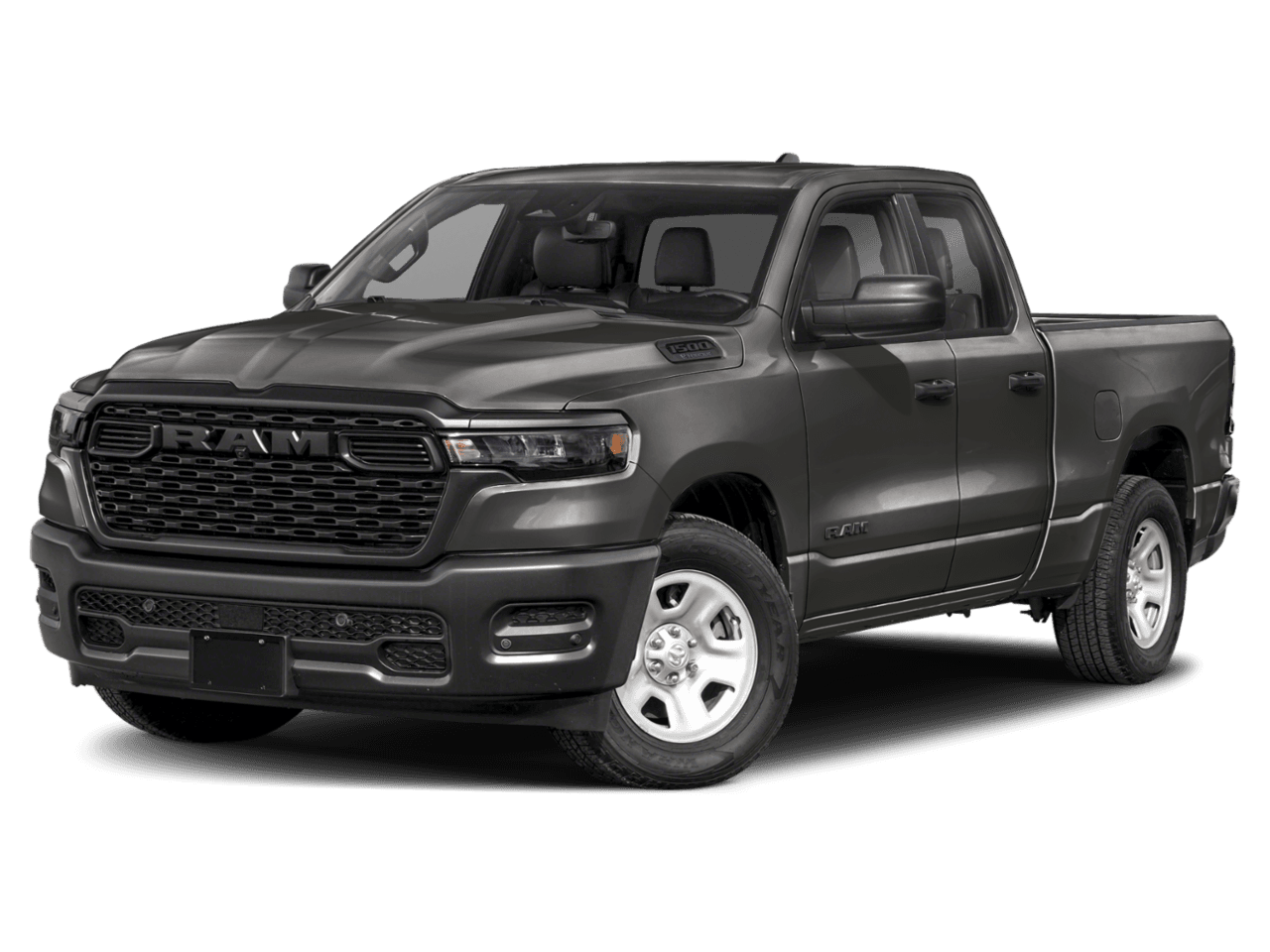 2026 Ram 1500 Express - Front 3/4, facing to the left