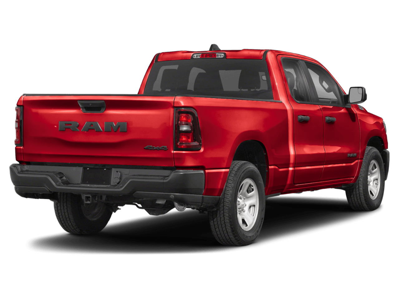 2026 Ram 1500 Express - Rear 3/4, facing to the right