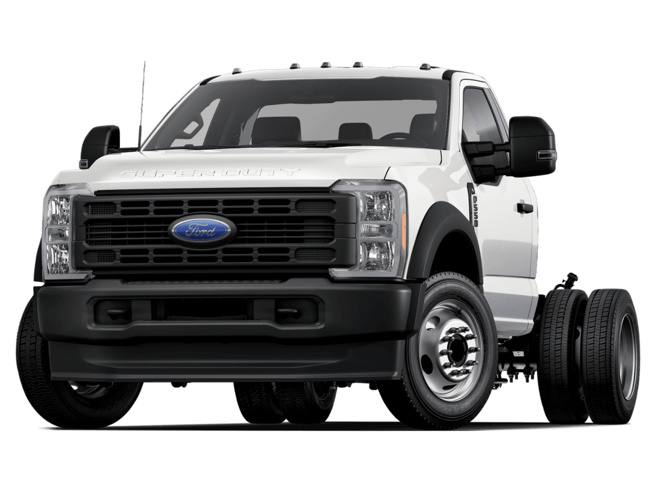 2026 Ford Super Duty F-550 DRW XL - Front 3/4, facing to the left