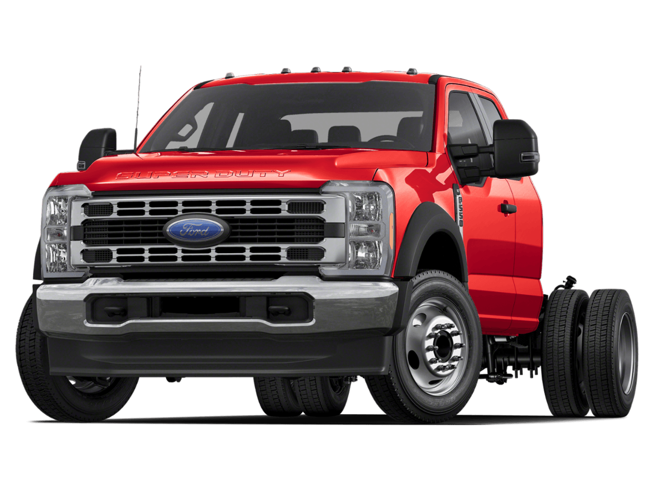 2026 Ford Super Duty F-550 DRW XL - Front 3/4, facing to the left