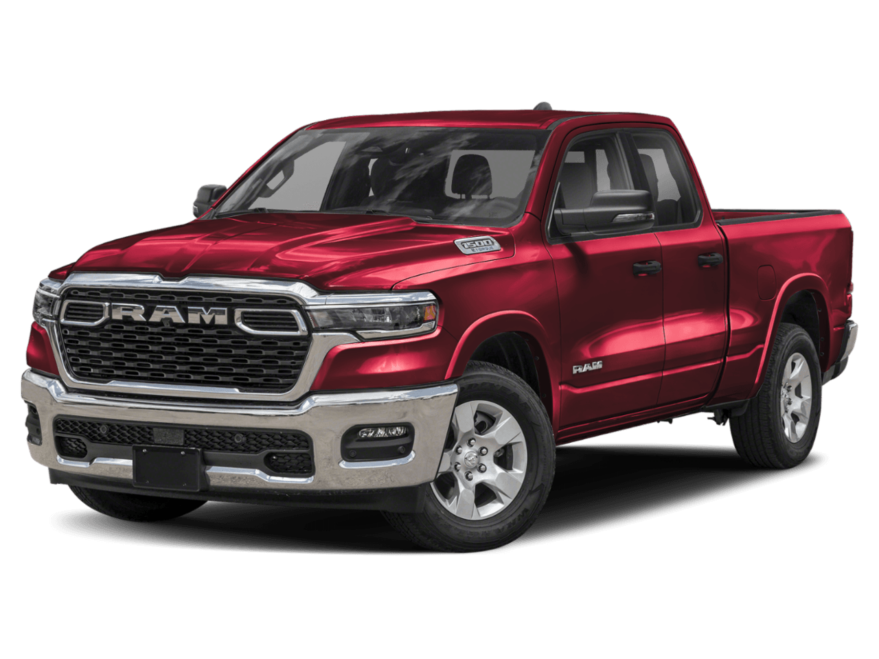 2026 Ram 1500 Big Horn - Front 3/4, facing to the left