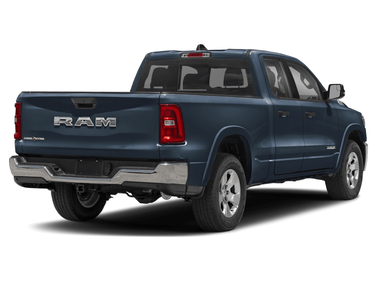 2026 Ram 1500 Big Horn - Rear 3/4, facing to the right