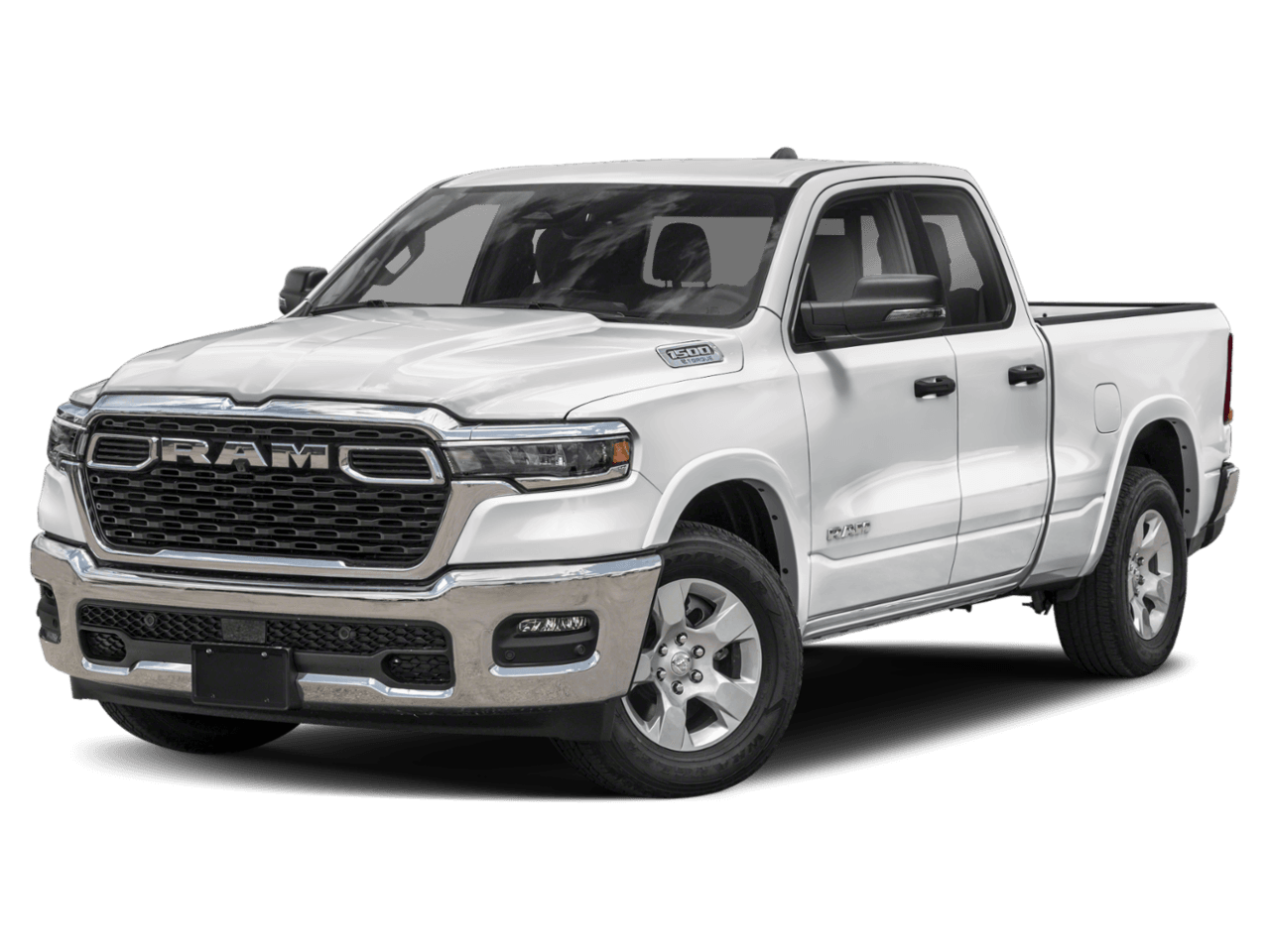 2026 Ram 1500 Lone Star - Front 3/4, facing to the left