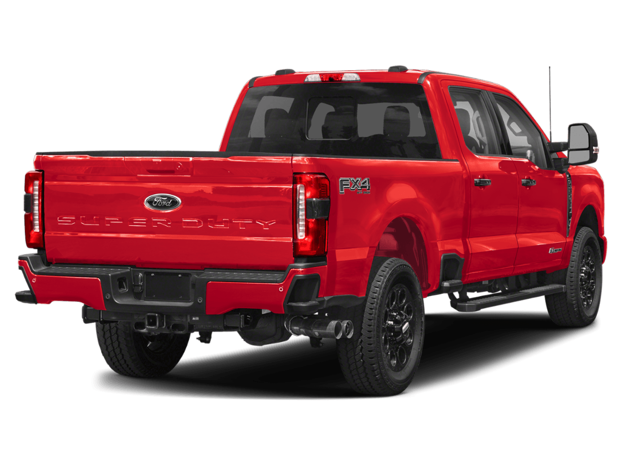 2026 Ford Super Duty F-250 SRW XLT - Rear 3/4, facing to the right