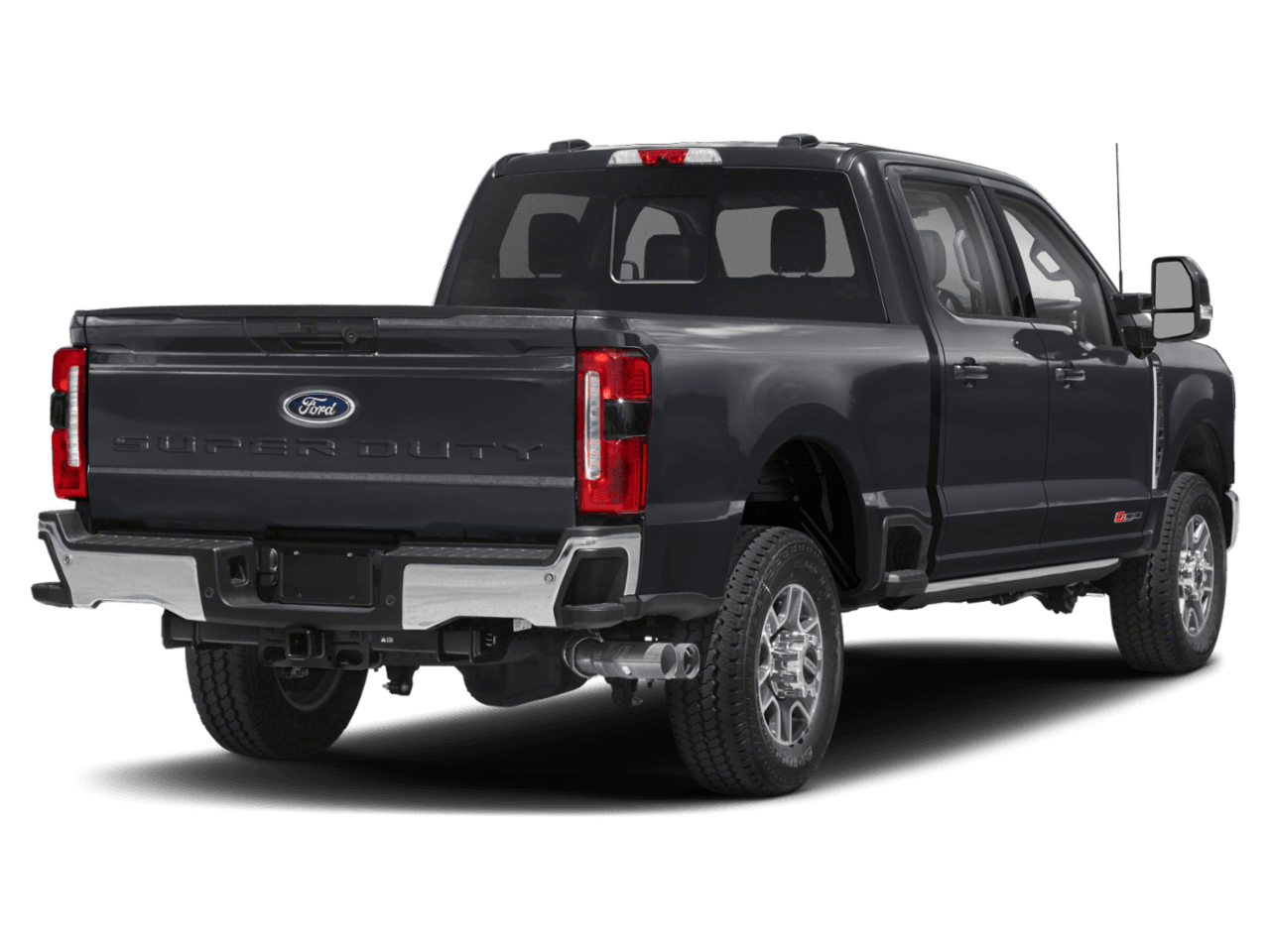 2026 Ford Super Duty F-250 SRW LARIAT - Rear 3/4, facing to the right