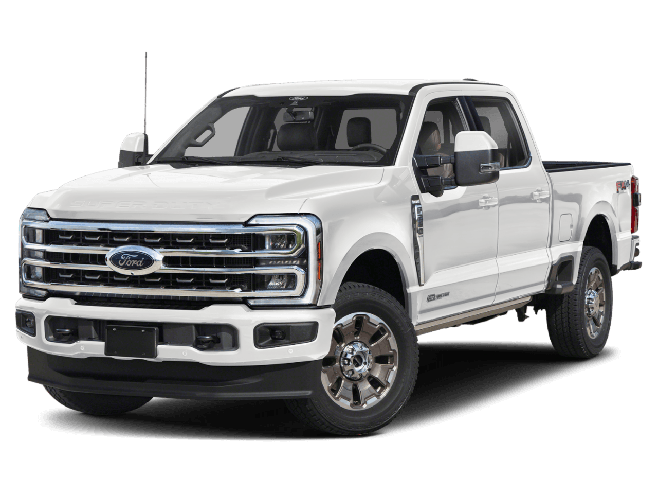2026 Ford Super Duty F-250 SRW King - Front 3/4, facing to the left
