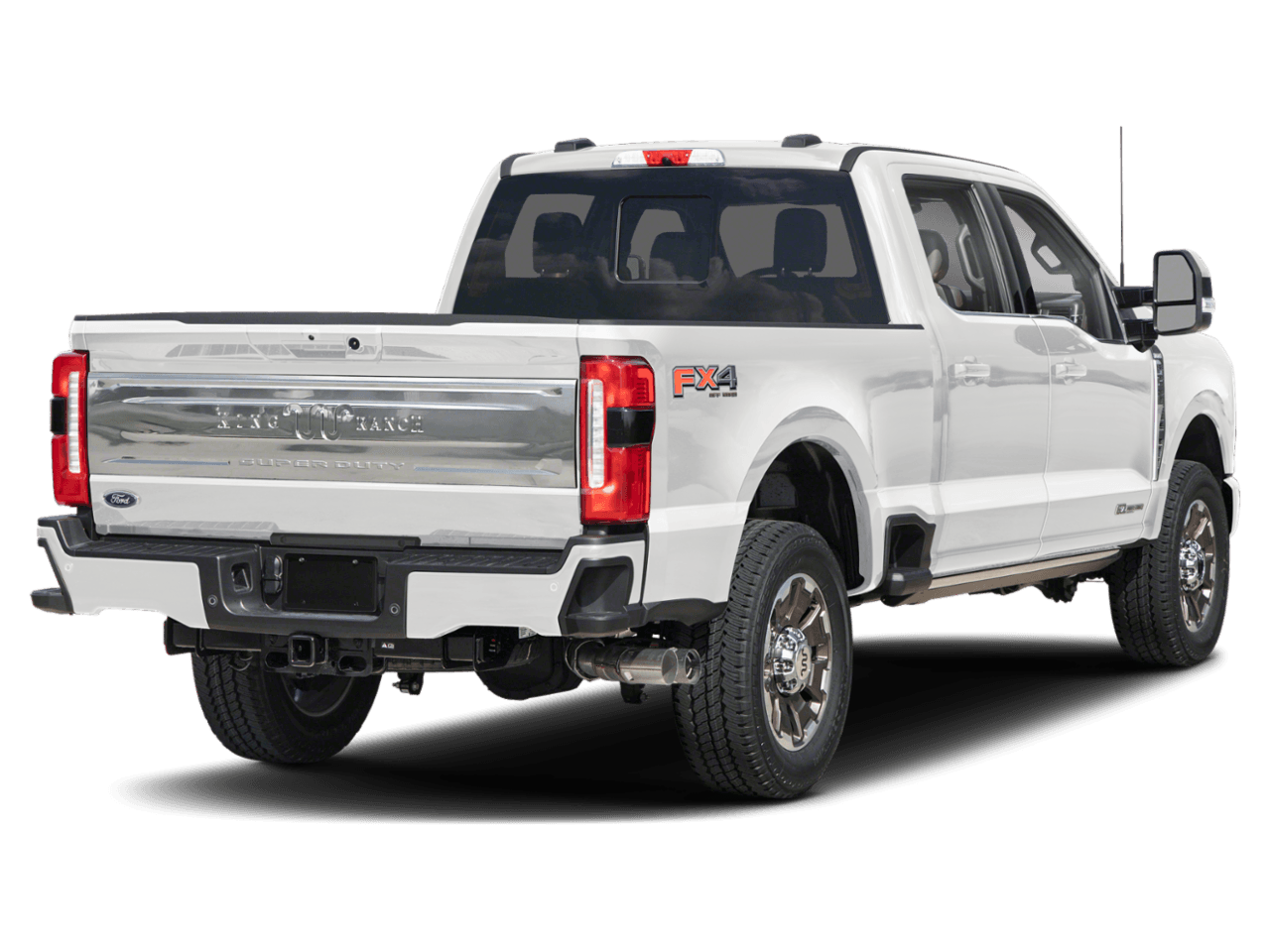 2026 Ford Super Duty F-250 SRW King - Rear 3/4, facing to the right