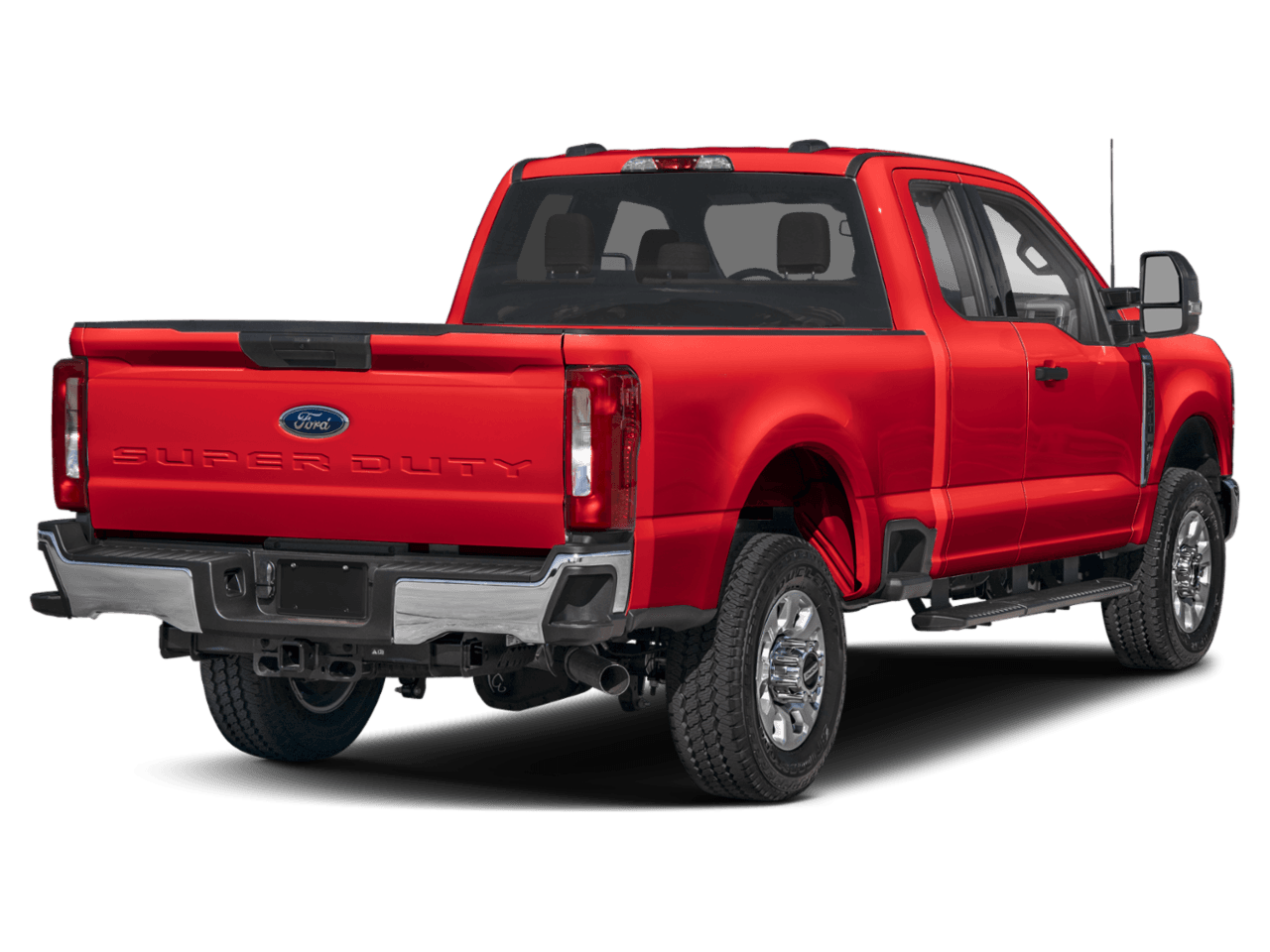 2026 Ford Super Duty F-250 SRW XLT - Rear 3/4, facing to the right