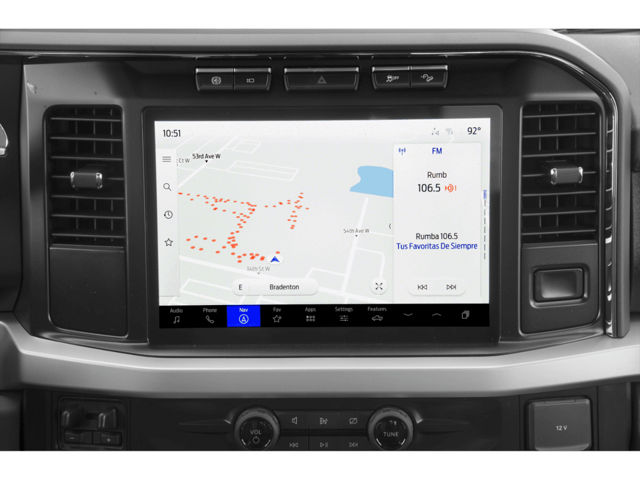 2026 Ford Super Duty F-250 SRW XLT - Interior Navigation System