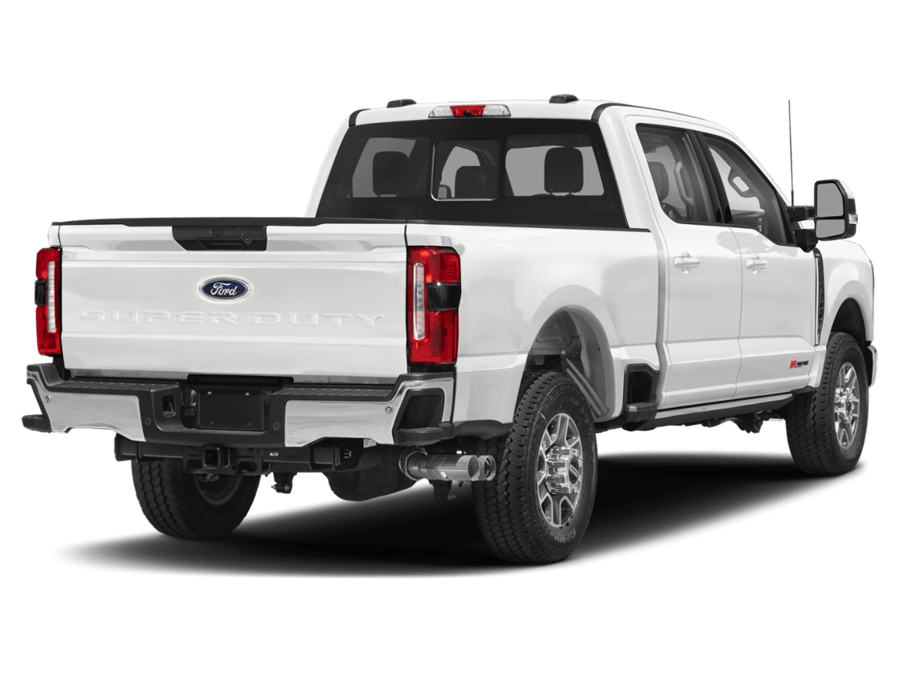2026 Ford Super Duty F-250 SRW LARIAT - Rear 3/4, facing to the right