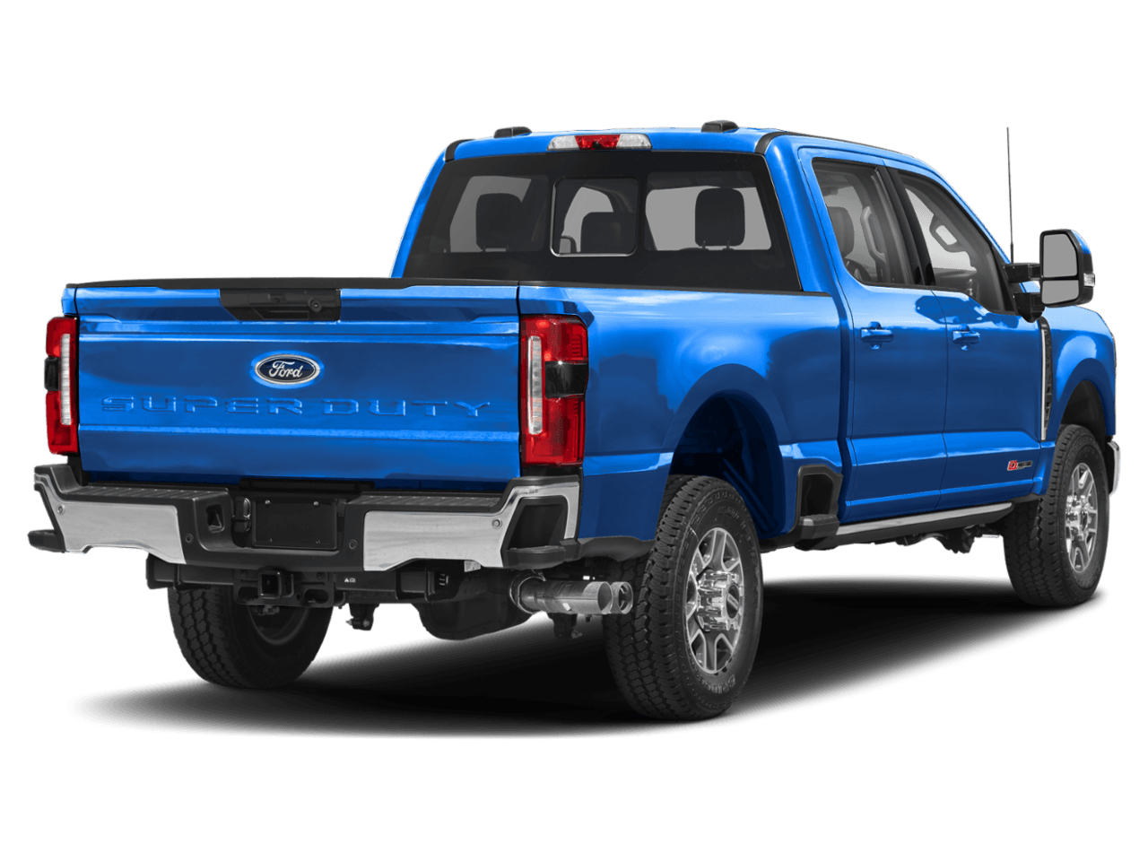 2026 Ford Super Duty F-250 SRW LARIAT - Rear 3/4, facing to the right