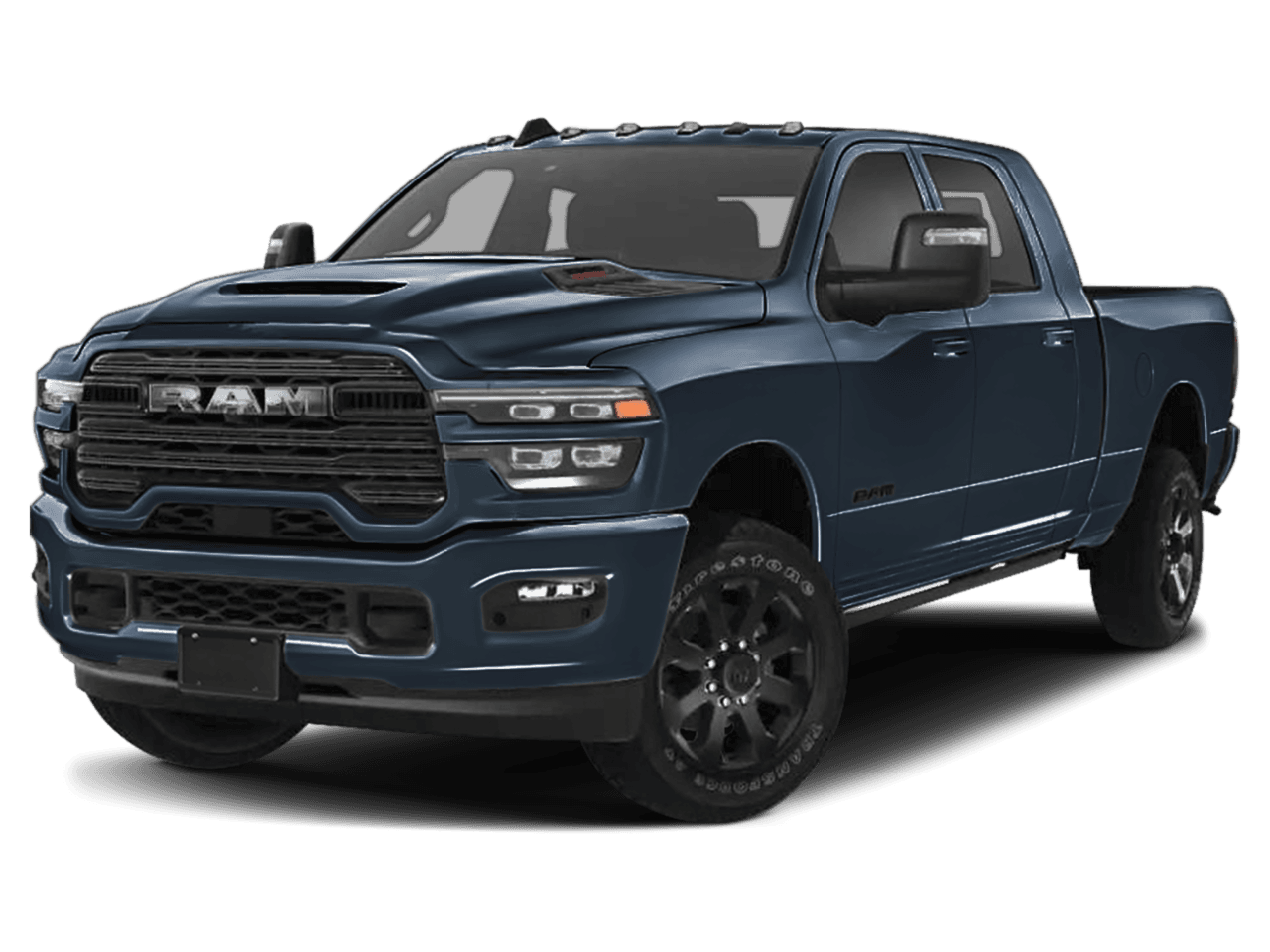 2026 Ram 3500 Laramie - Front 3/4, facing to the left