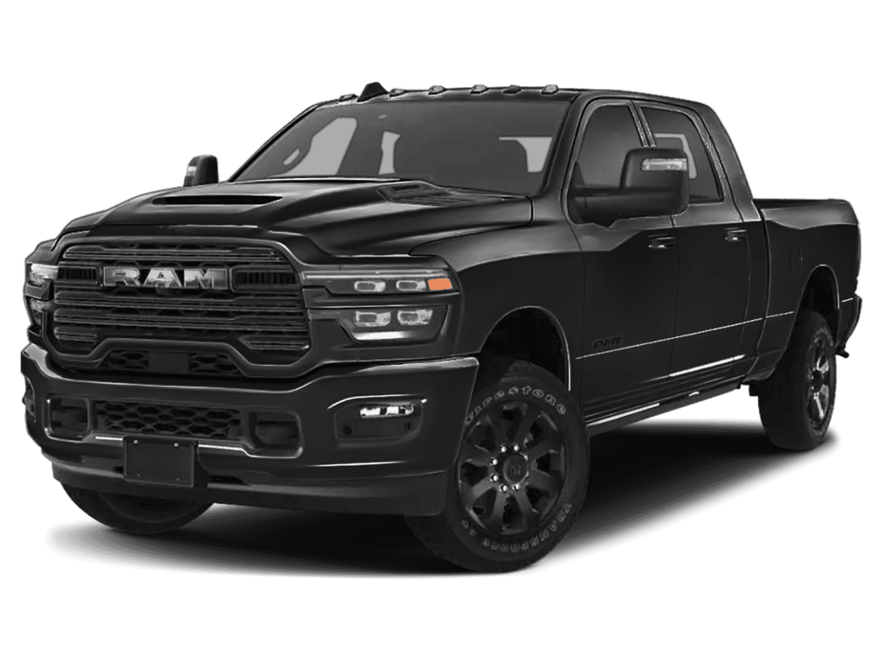2026 Ram 3500 Laramie - Front 3/4, facing to the left