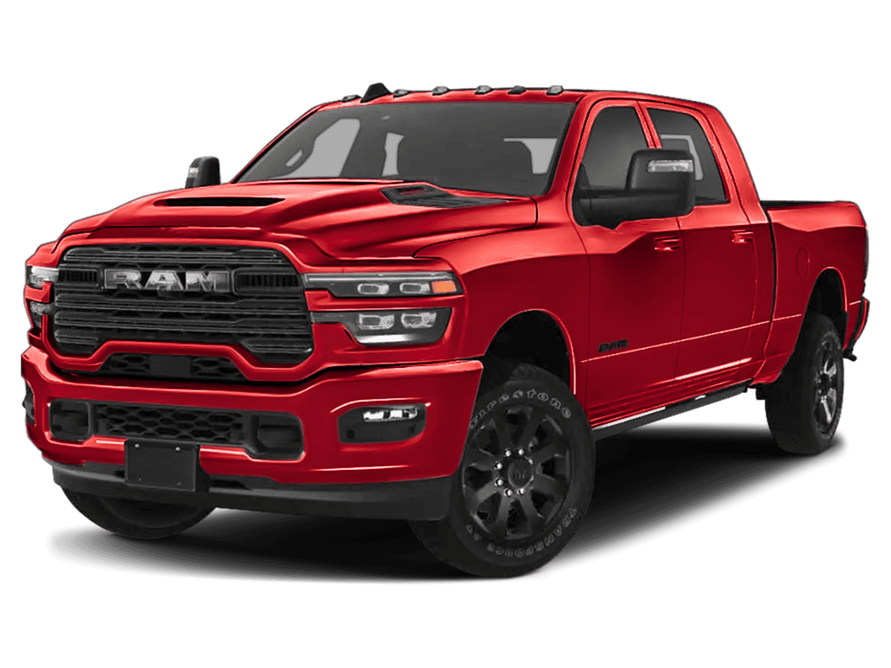 2026 Ram 3500 Laramie - Front 3/4, facing to the left