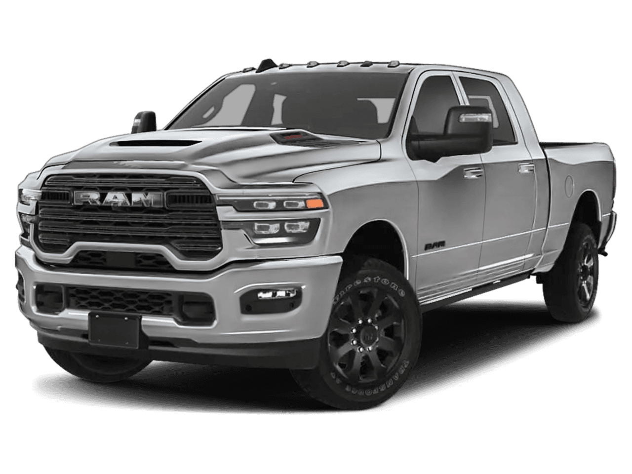 2026 Ram 3500 Laramie - Front 3/4, facing to the left