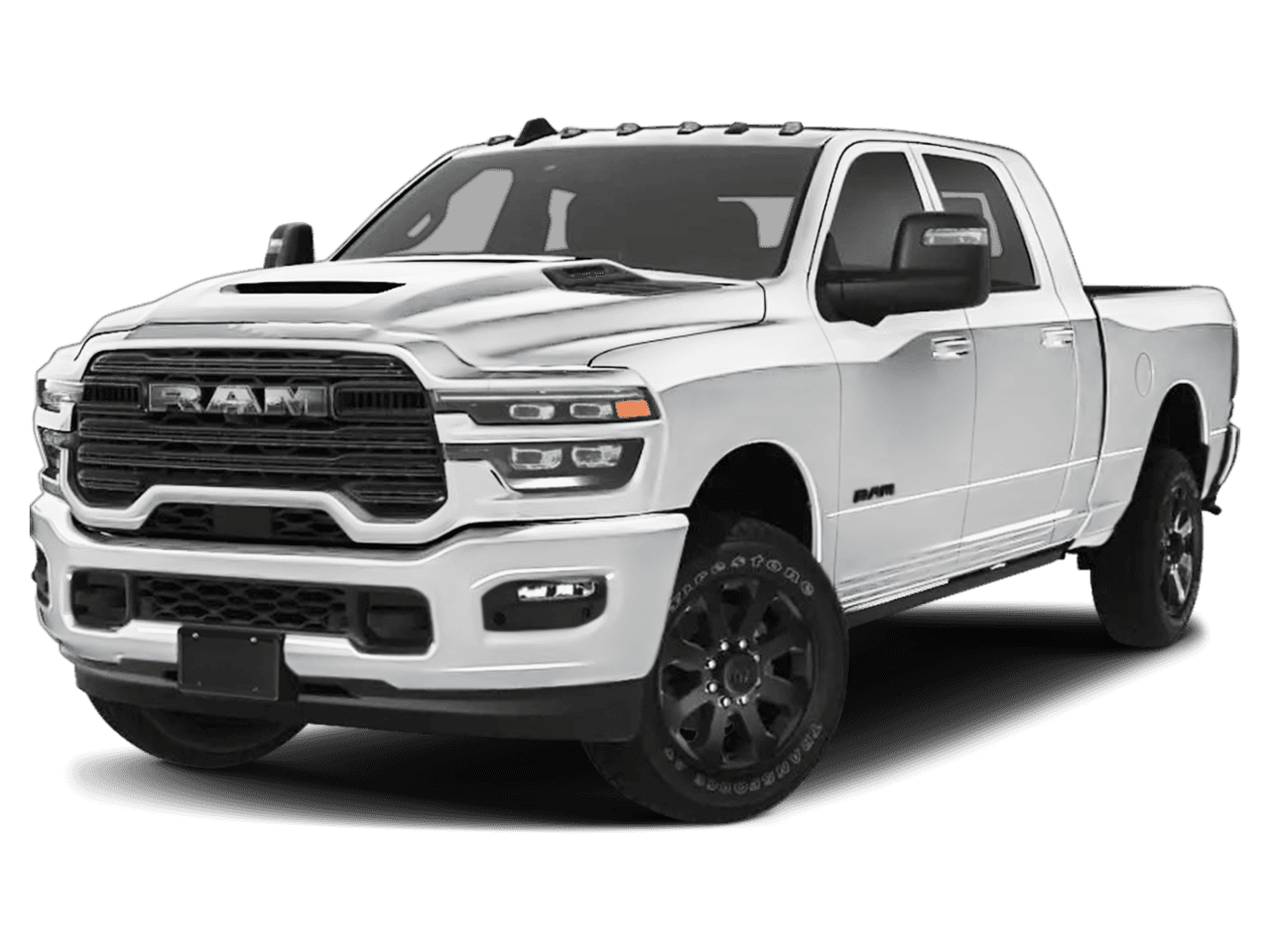2026 Ram 3500 Laramie - Front 3/4, facing to the left