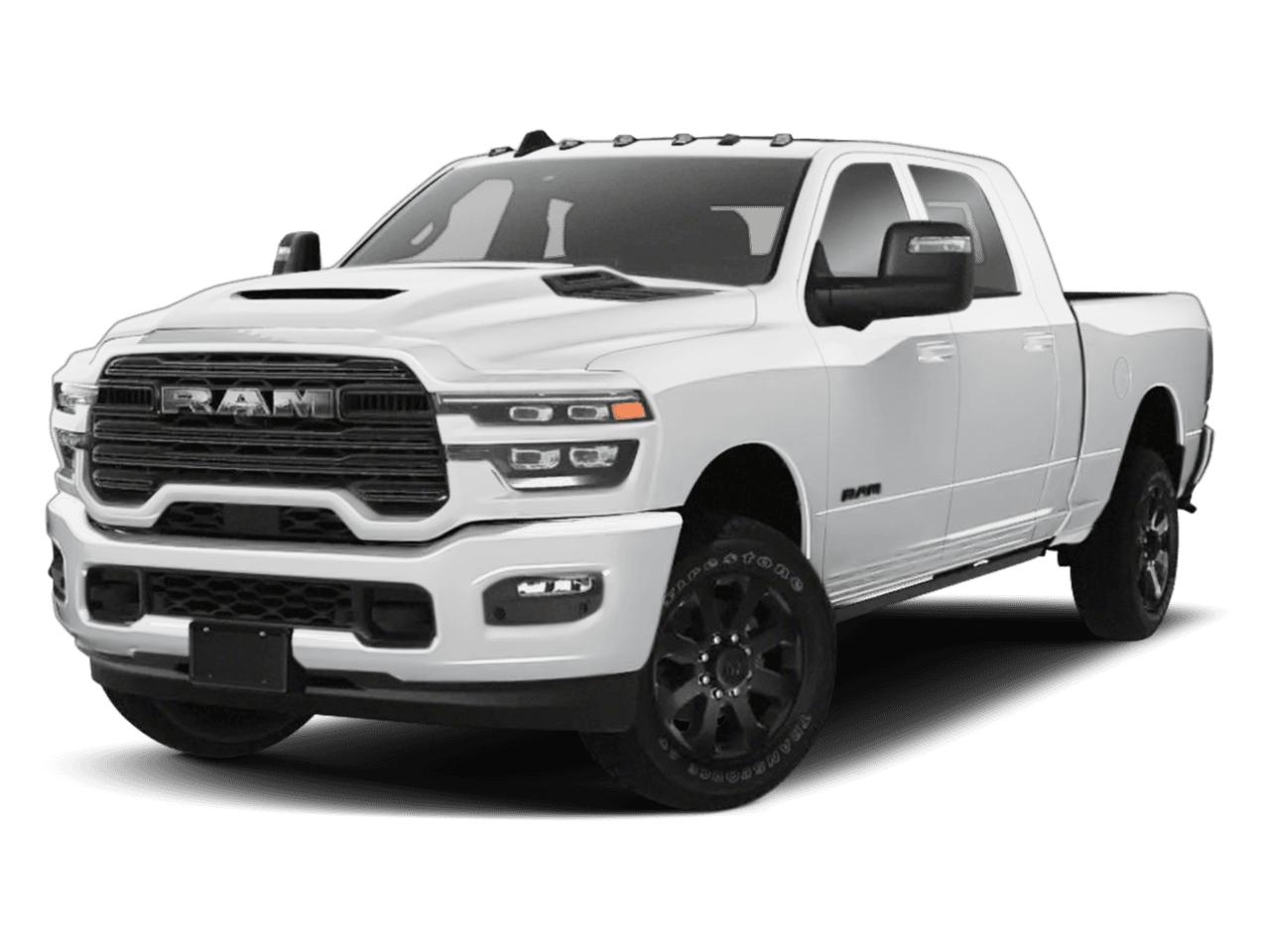 2026 Ram 3500 Longhorn - Front 3/4, facing to the left