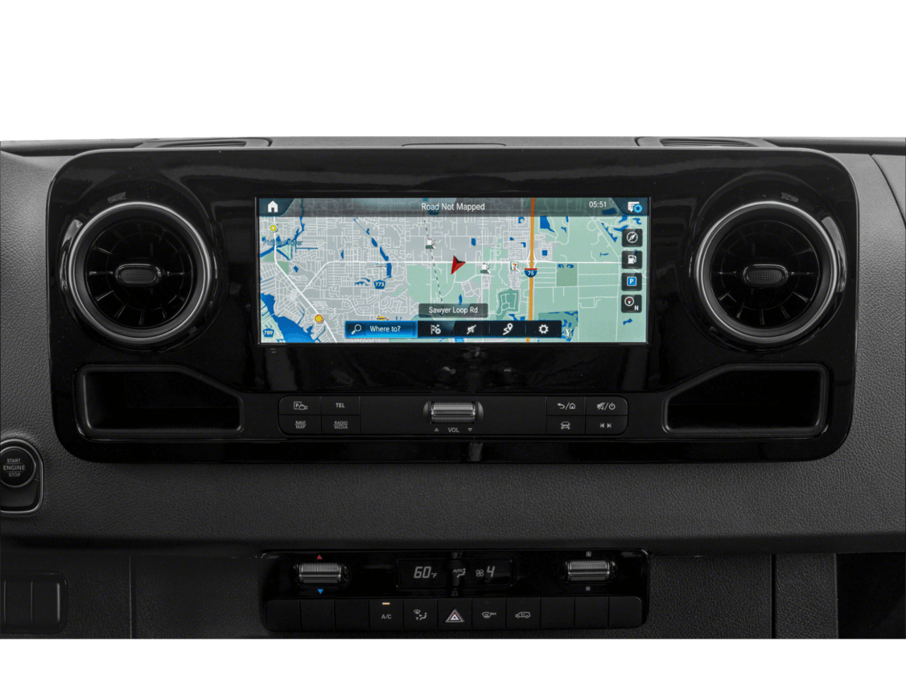 2026 Mercedes-Benz Sprinter Cargo Van  - Interior Navigation System