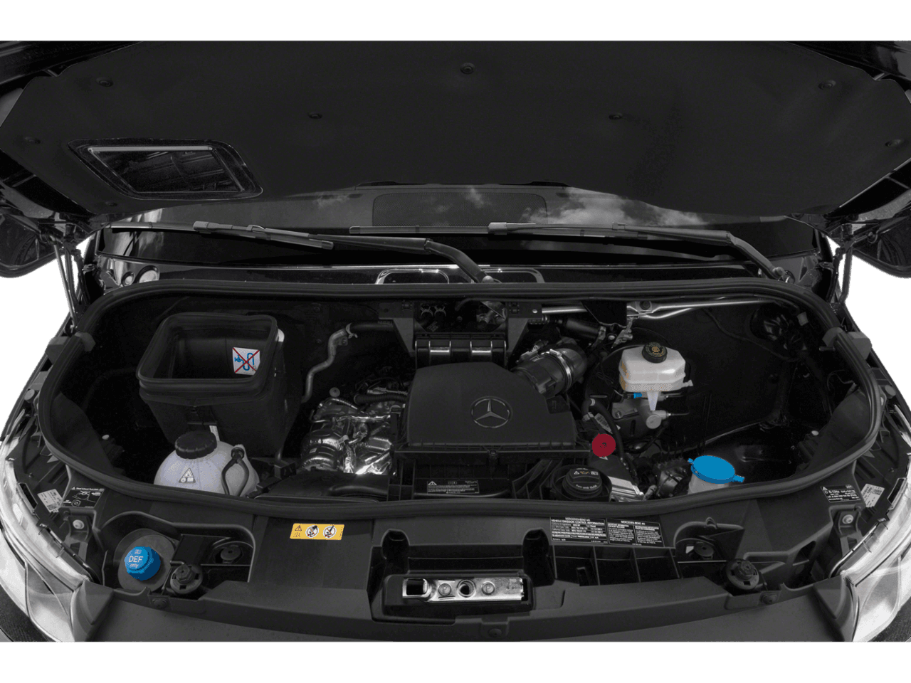 2026 Mercedes-Benz Sprinter Cargo Van  - Interior Engine Shot Feature