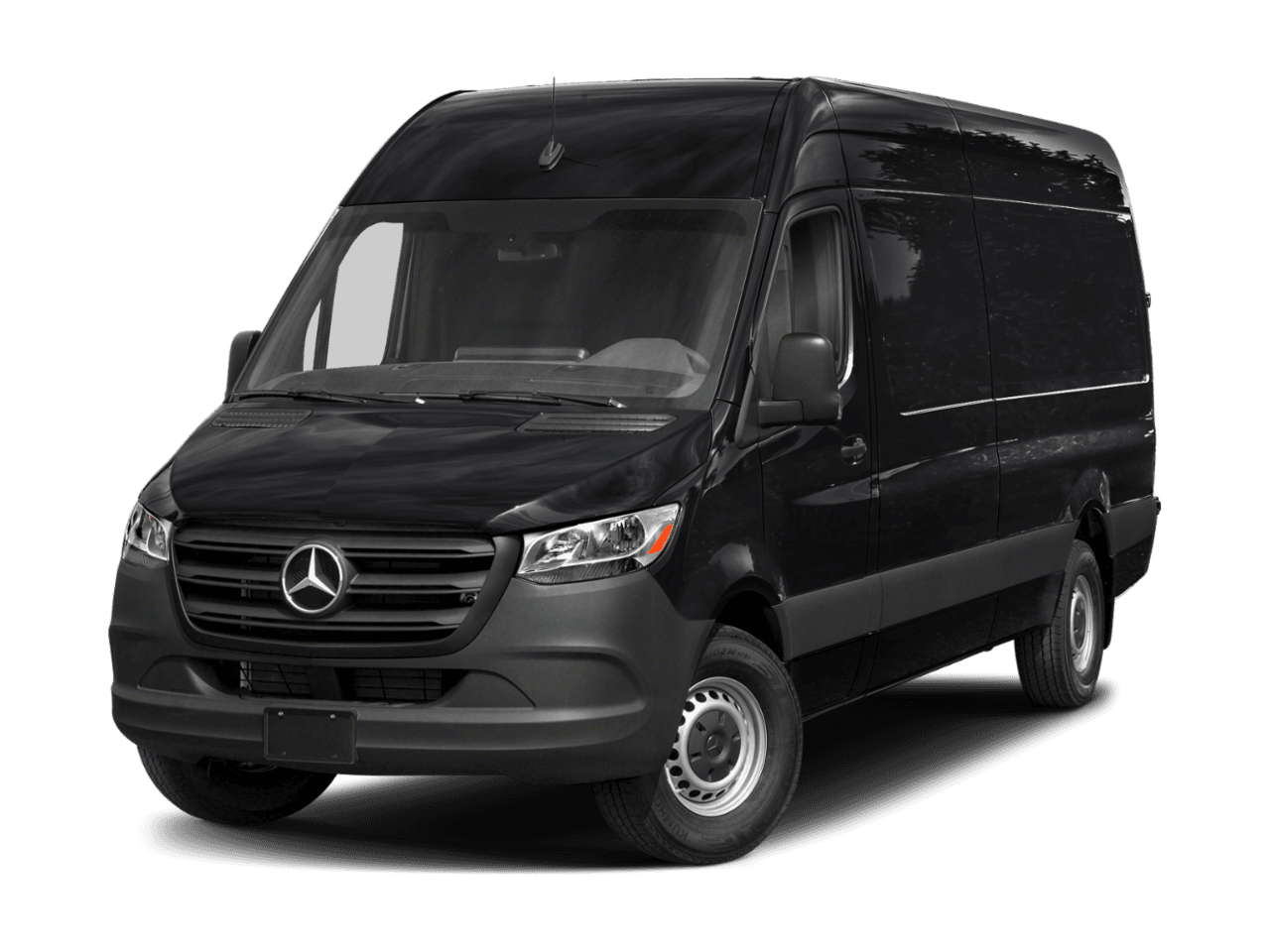 2026 Mercedes-Benz Sprinter Cargo Van  - Front 3/4, facing to the left